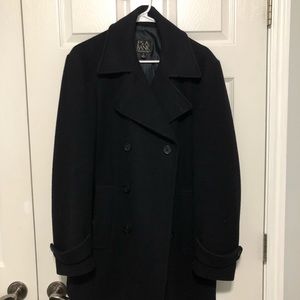 Jos. A. Bank pea coat black